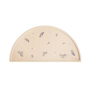 Mushie Silicone Placemat - Lilac Flowers